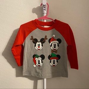 Disney Christmas Shirt 18M